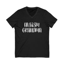 Load image into Gallery viewer, AnM "Autism Grandma" V-neck