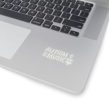 Load image into Gallery viewer, "Autism And Music" Sticker - 100% vinyl
