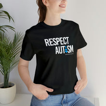 Load image into Gallery viewer, &quot;Respect Autism T-shirt&quot; / Autism awareness / Autism Acceptance / Neuro-diversity / Special Needs
